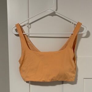Lululemon bend this bra Orange